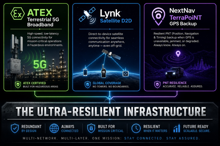 ATEX plus NextNave equals Ultra-Resilient Infrastructure